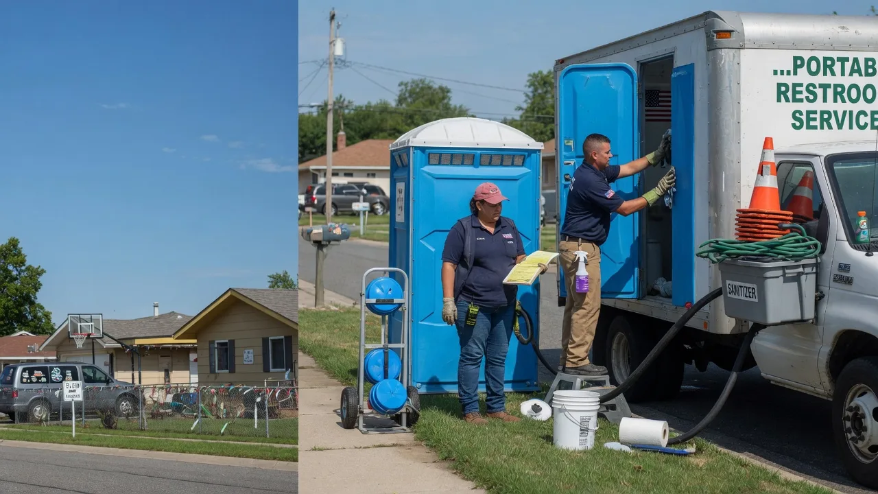 Porta Potty Rental in Hills, MN near me